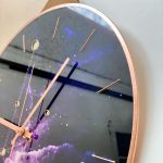 Purple Galaxy Constellation Wall Clock - Image 4