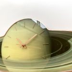 Sci-fi Saturn planetary wall clock home decoration - Image 3