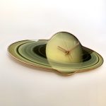 Sci-fi Saturn planetary wall clock home decoration - Image 4
