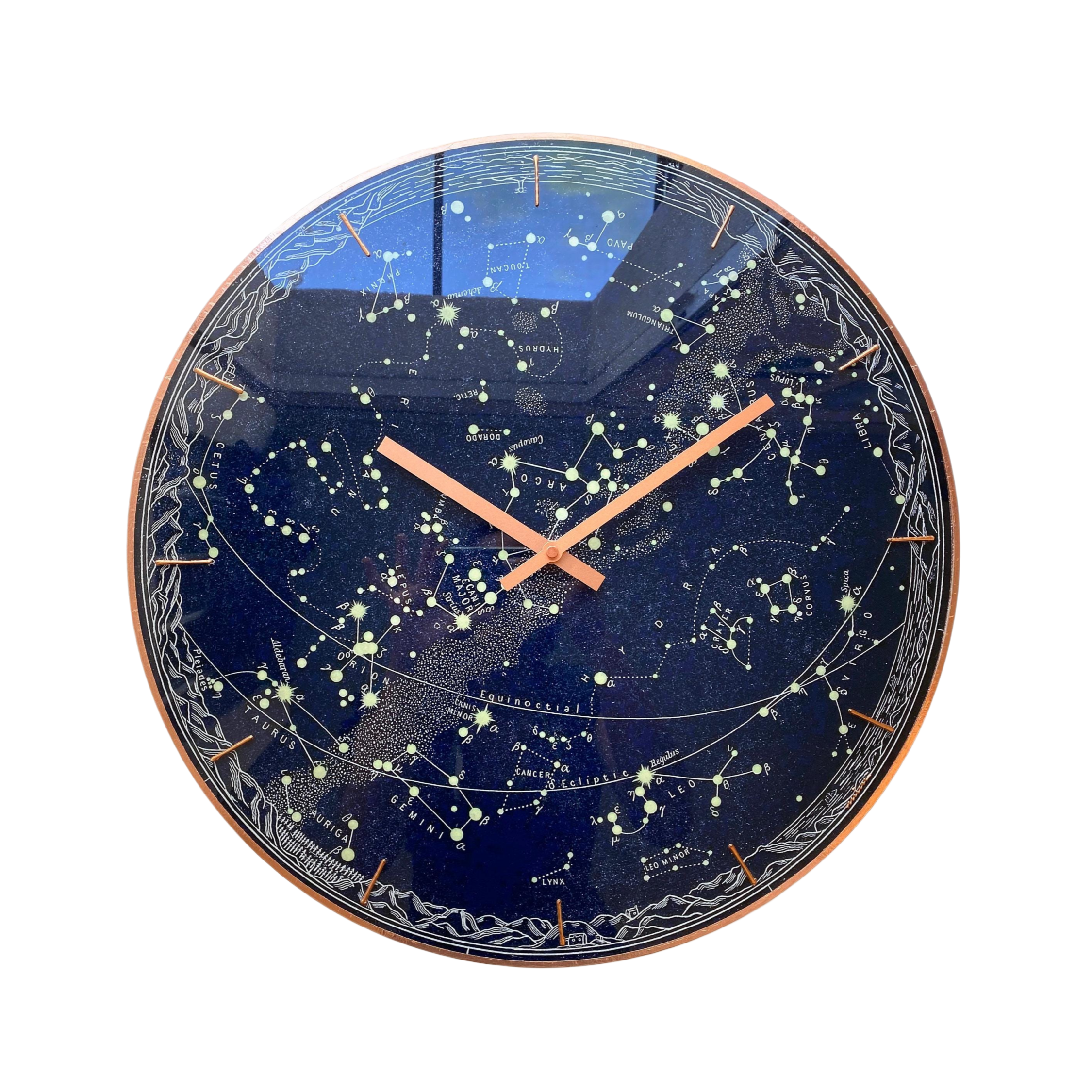 Vintage-Constellation-Wall-Clock-1.png Sci-fi Retro Constellation Star Chart Wall Clock - Image 1
